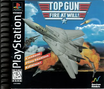 Top Gun - Fire at Will! (US) box cover front